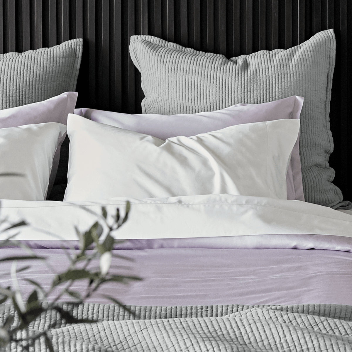 Textured Cotton Coverlet