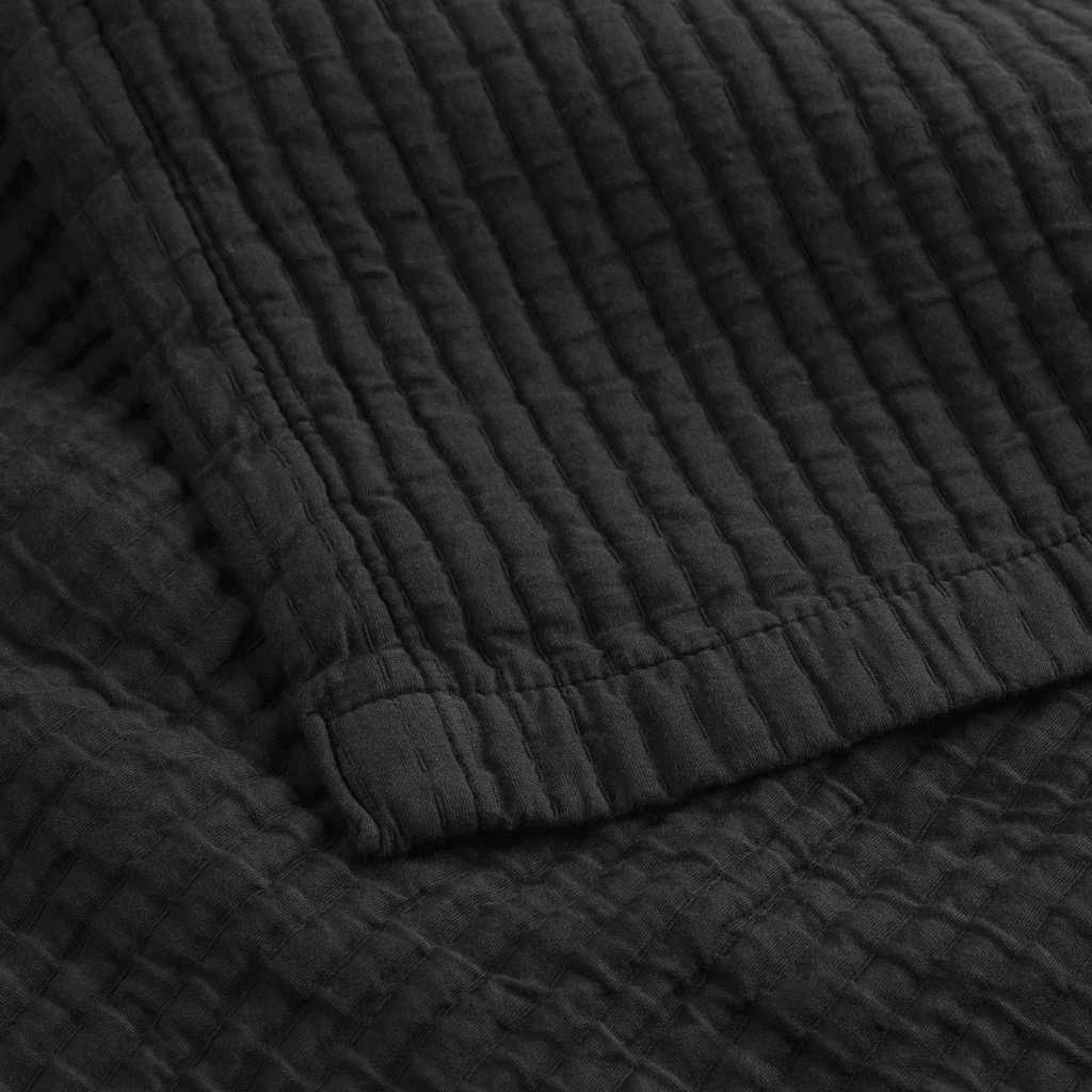 Textured Cotton Coverlet