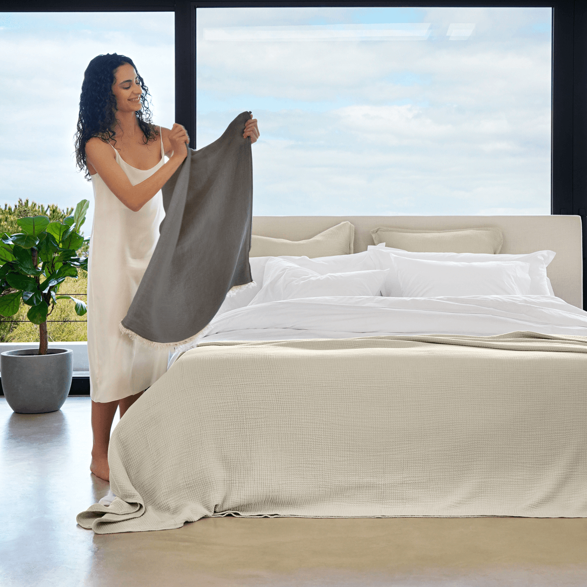 Linen Throw