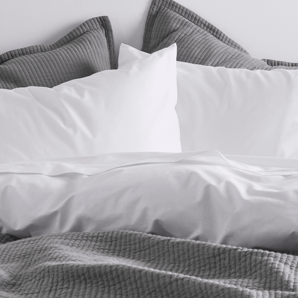 Textured Cotton Coverlet