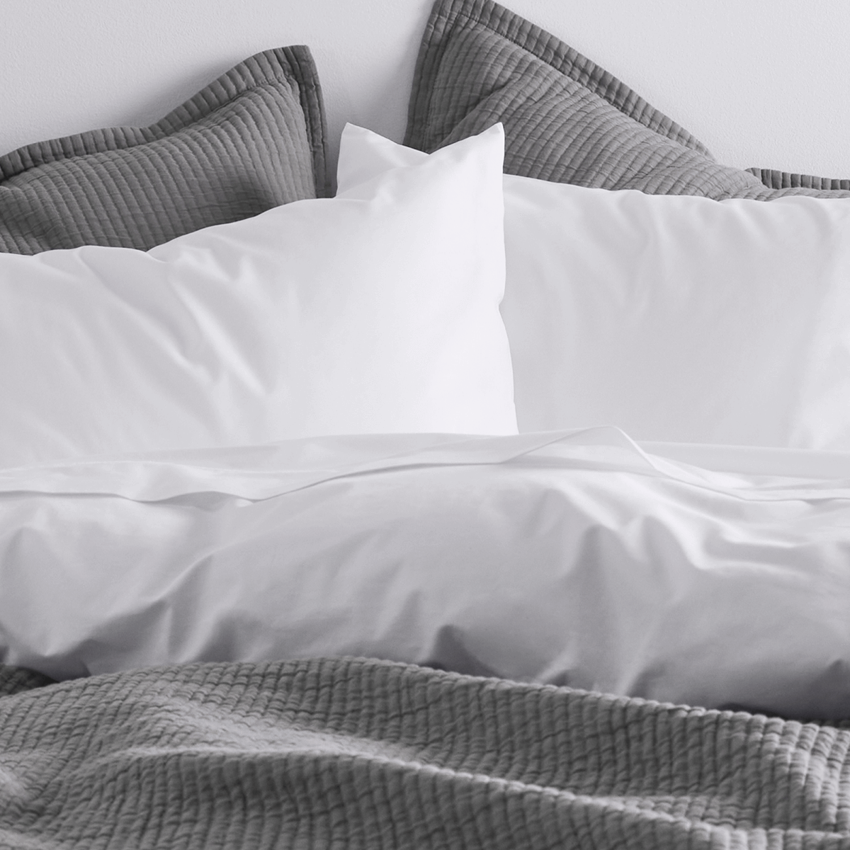 Textured Cotton Coverlet