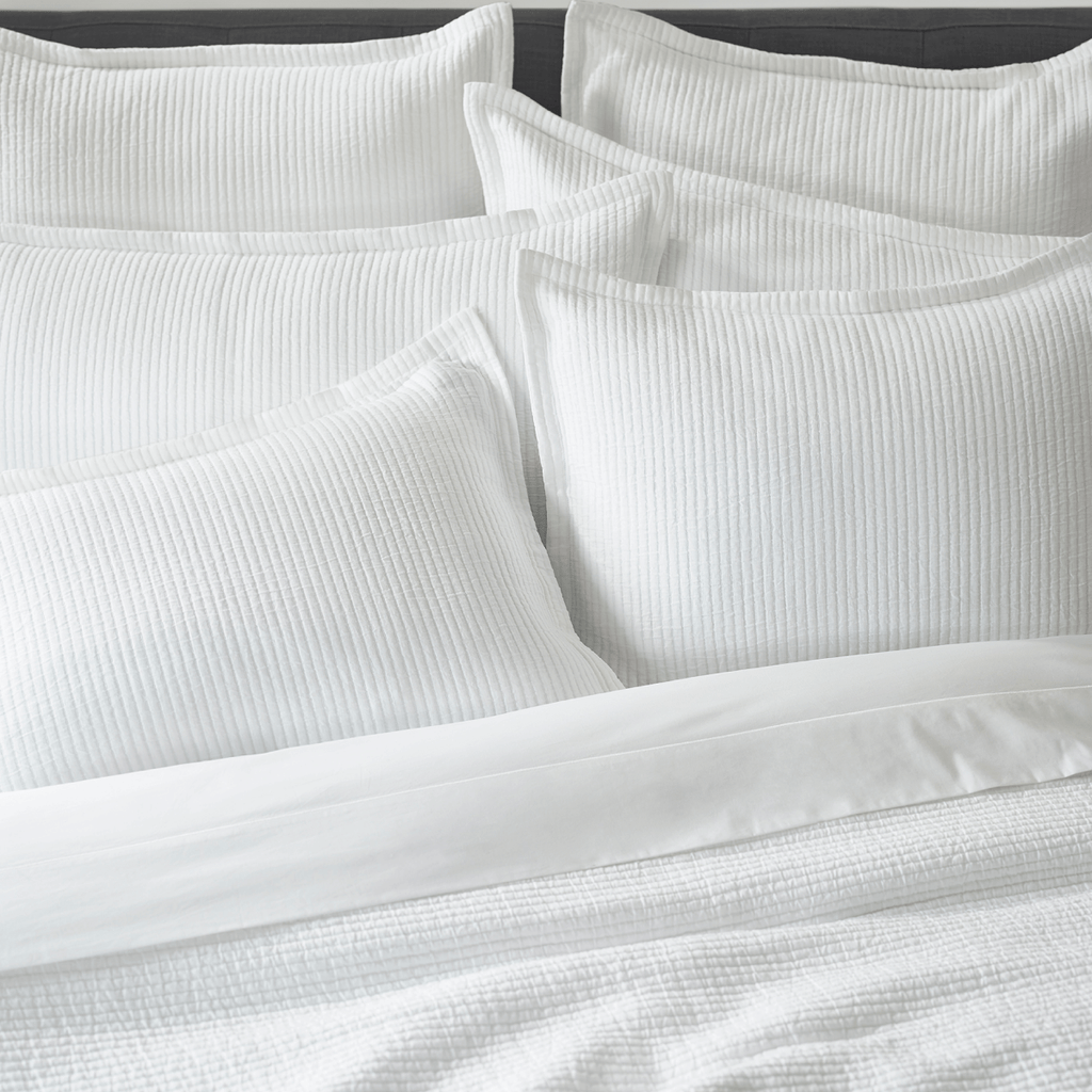 Textured Cotton Coverlet